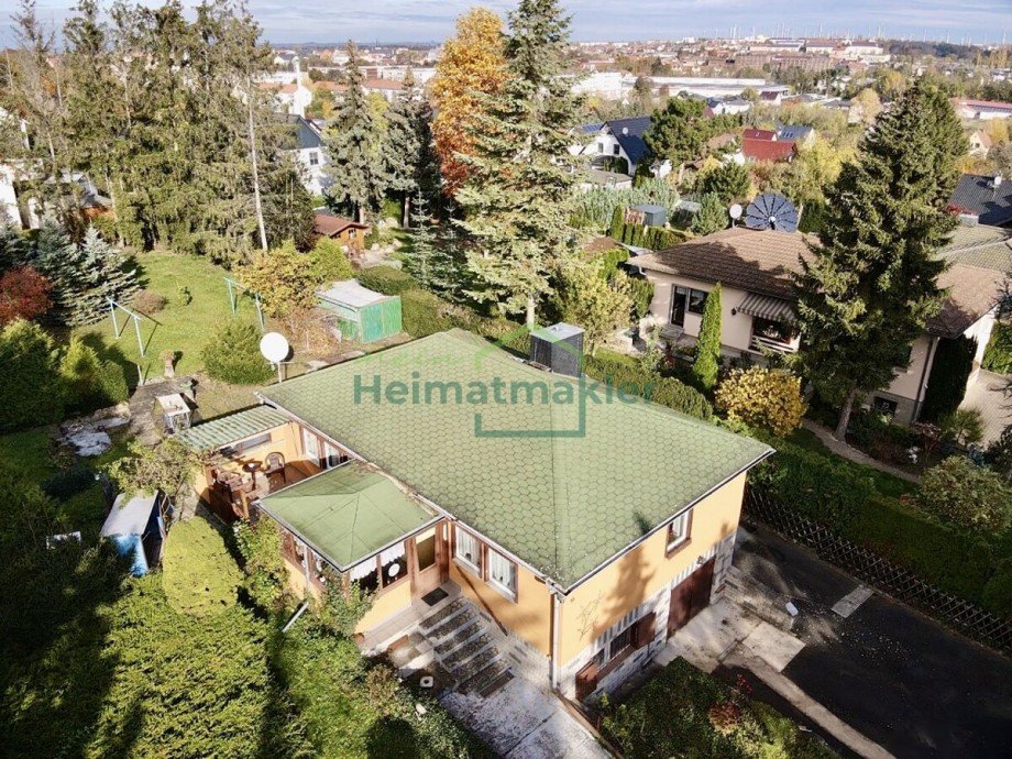 Luftbildaufnahme Einfamilienhaus Aschersleben