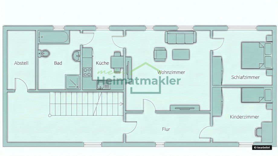 Grundriss - Obergeschoss Einfamilienhaus Piesdorf