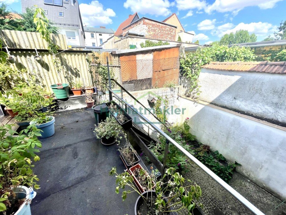 Terrasse Reihenmittelhaus Bernburg