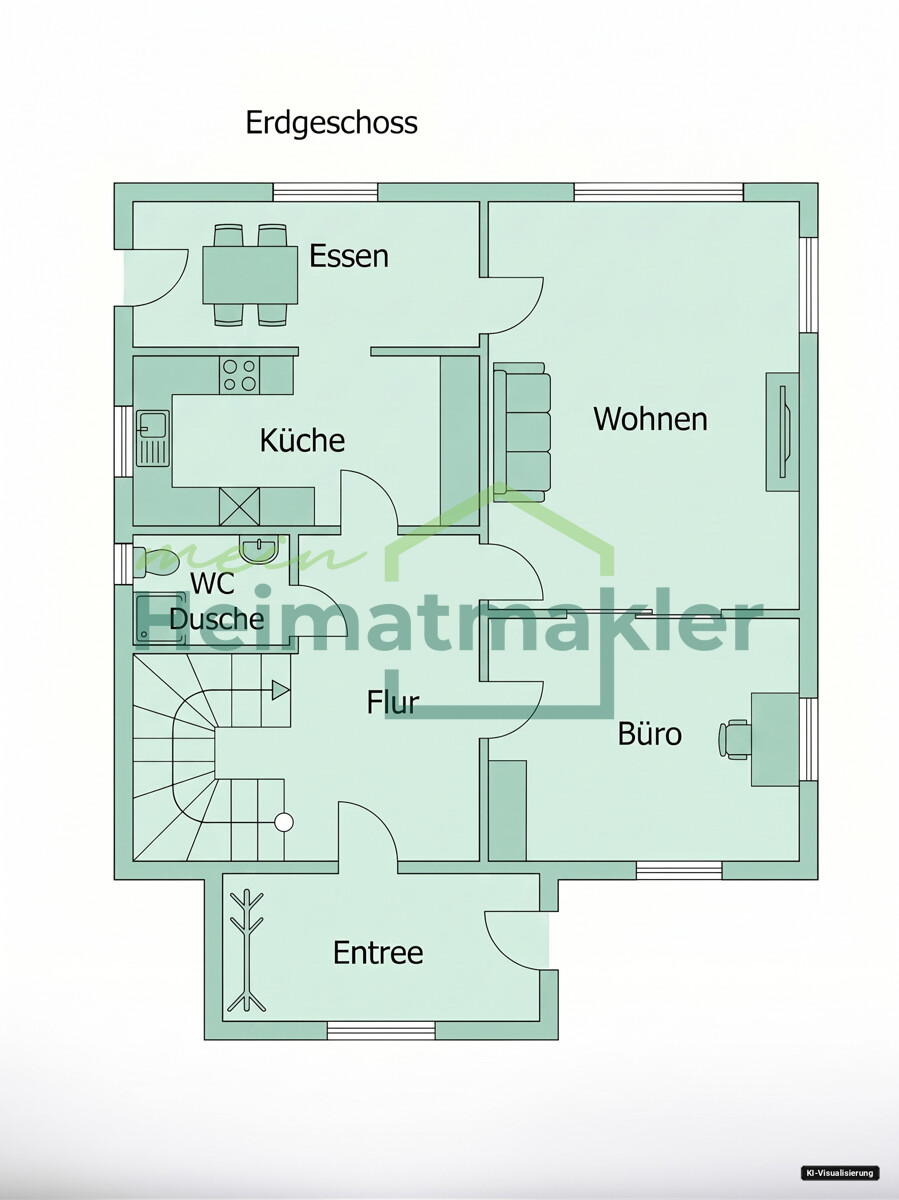 Erdgeschoss Einfamilienhaus Bernburg
