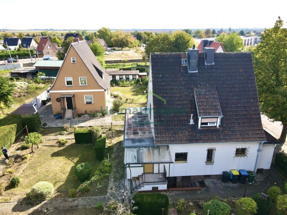 Luftbild Einfamilienhaus Bernburg