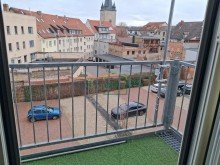 Balkon leerstehende 2- Zimmer Wohnung am Markt in Aschersleben mit Balkon!