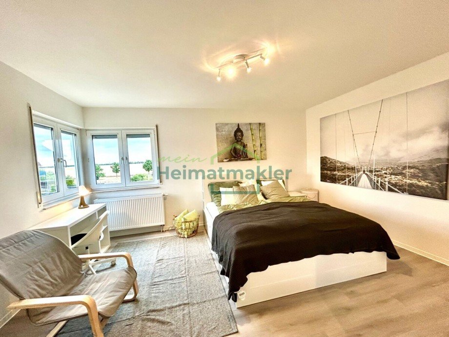 Wohnzimmer Etagenwohnung Thalheim