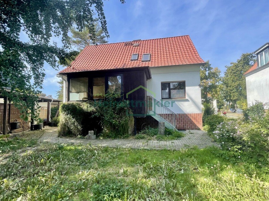 R�ckseite Einfamilienhaus Aschersleben