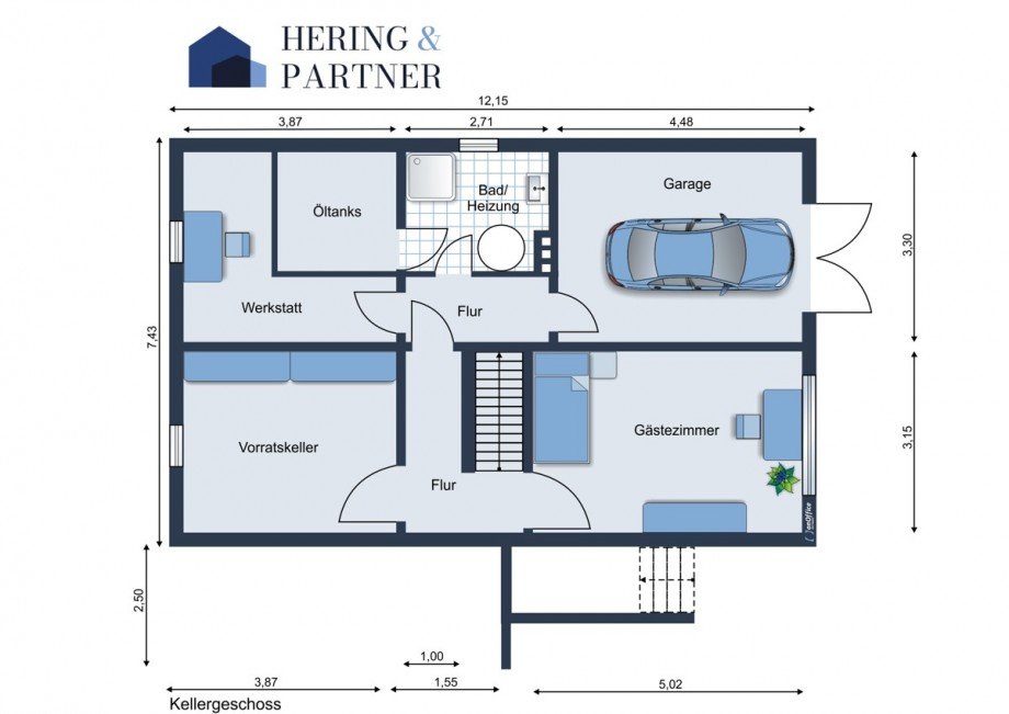 Kellergeschoss Einfamilienhaus Aschersleben