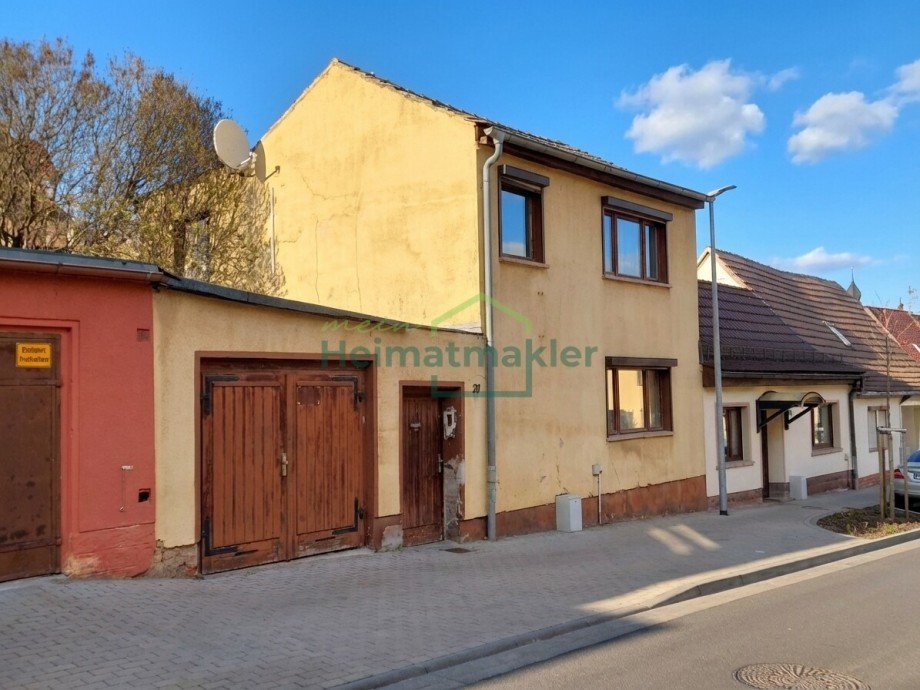 Westgiebel Reihenhaus Hettstedt