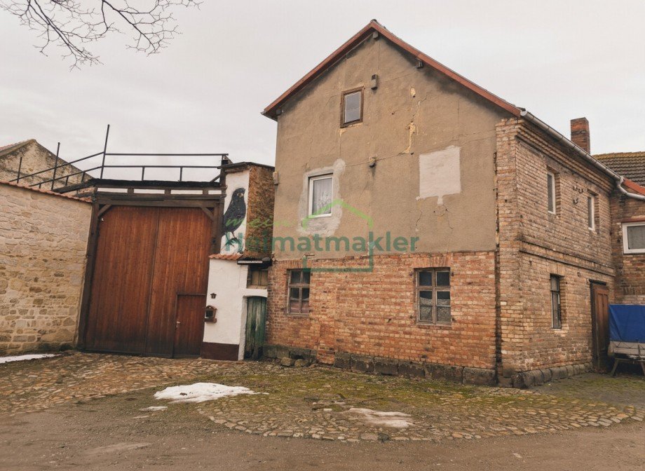R�ckseite Schmiede Haus Ditfurt