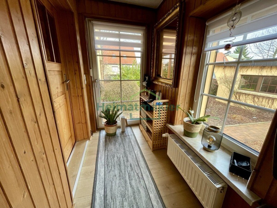 Windfang Doppelhaush�lfte Bernburg