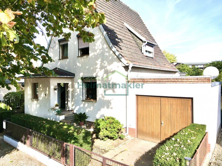 Stra�enansicht Einfamilienhaus Bernburg
