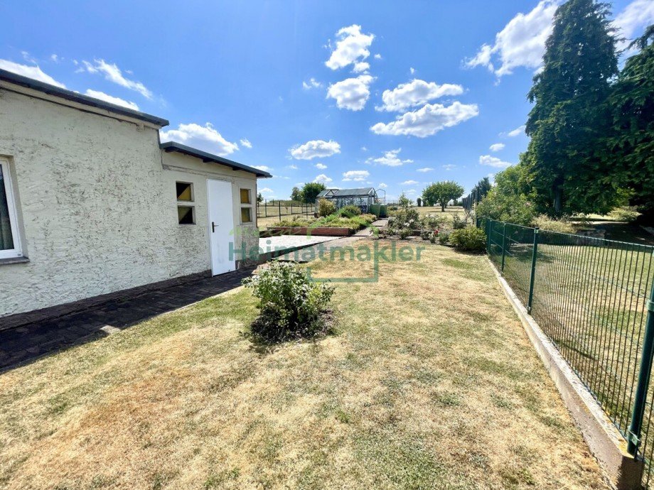 Garten Doppelhaush�lfte Nienburg (Saale)