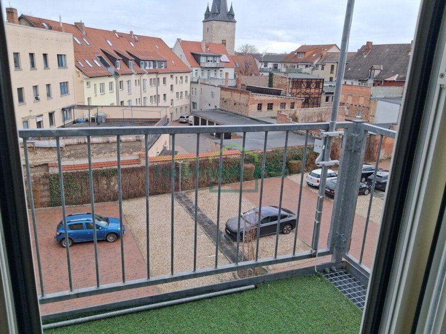 Balkon Dachgeschosswohnung Aschersleben