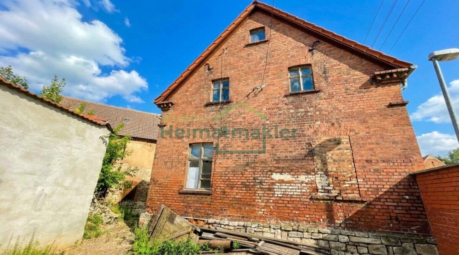 Giebelansicht 2 Bauernhaus Aschersleben- OT Mehringen