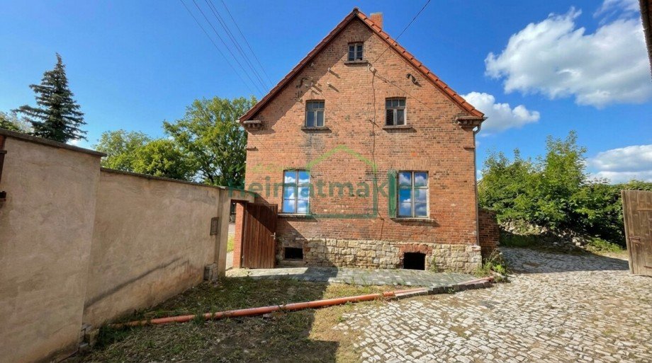 Giebelansicht 1 Bauernhaus Aschersleben- OT Mehringen