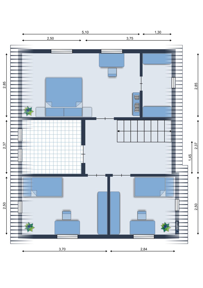 Obergeschoss Bauernhaus Aschersleben- OT Mehringen