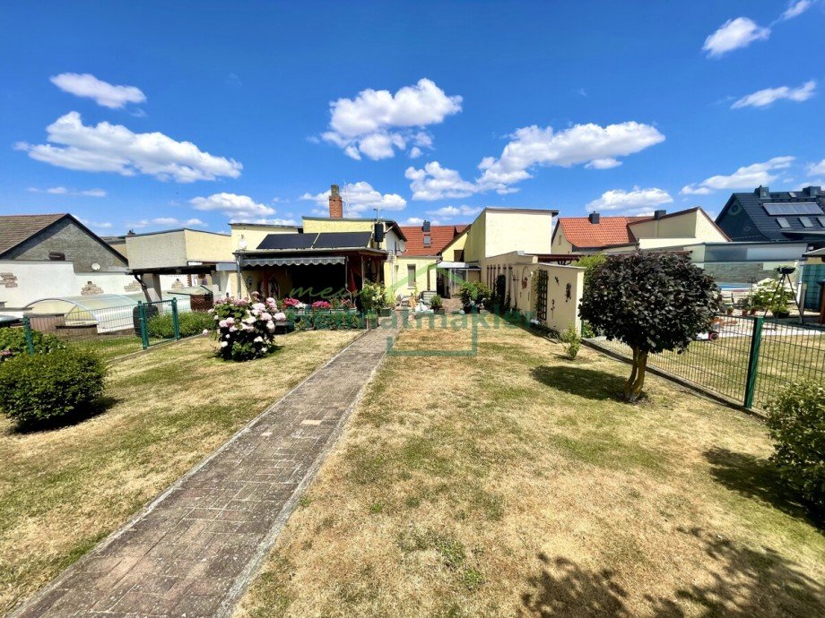 Garten Doppelhaush�lfte Nienburg (Saale)