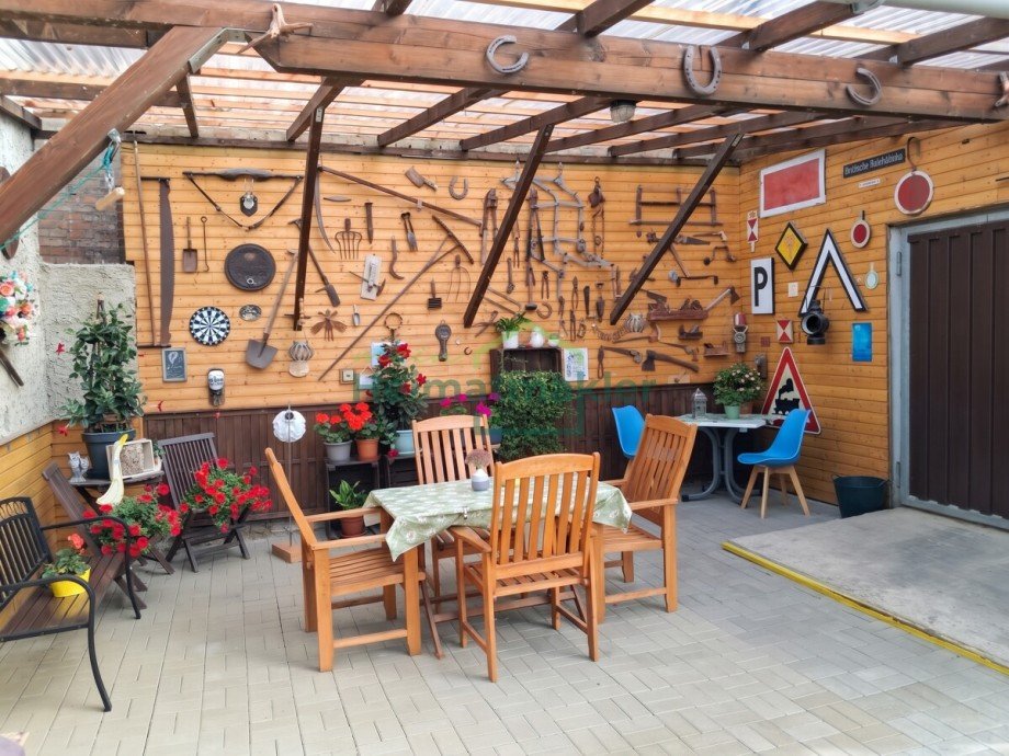 �berdachte Terrasse Einfamilienhaus Gatersleben
