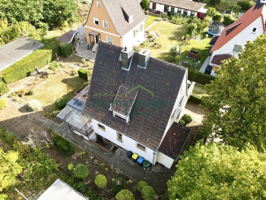 Luftbild Einfamilienhaus Bernburg