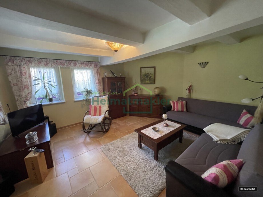 Wohnzimmer 1 Einfamilienhaus Arnstein OT Stangerode