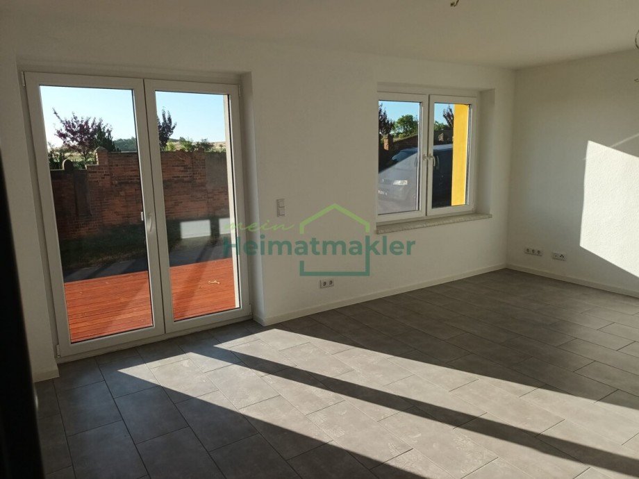 Wohnzimmer Erdgeschosswohnung Ermsleben OT Endorf