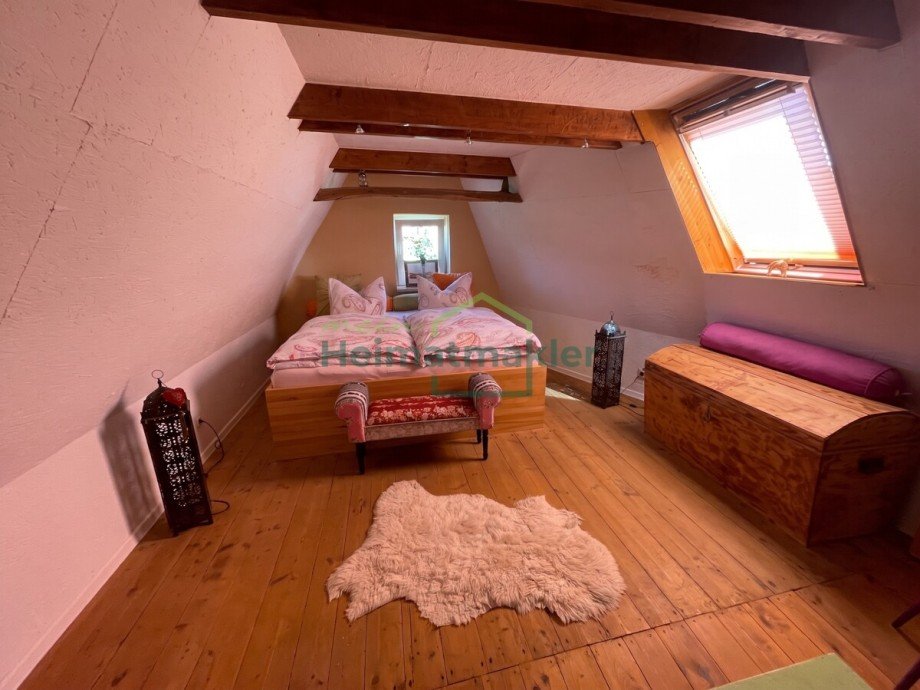 Schlafzimmer OG Einfamilienhaus Arnstein OT Stangerode