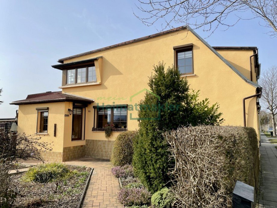 Ansicht Giebel Doppelhaush�lfte Bernburg