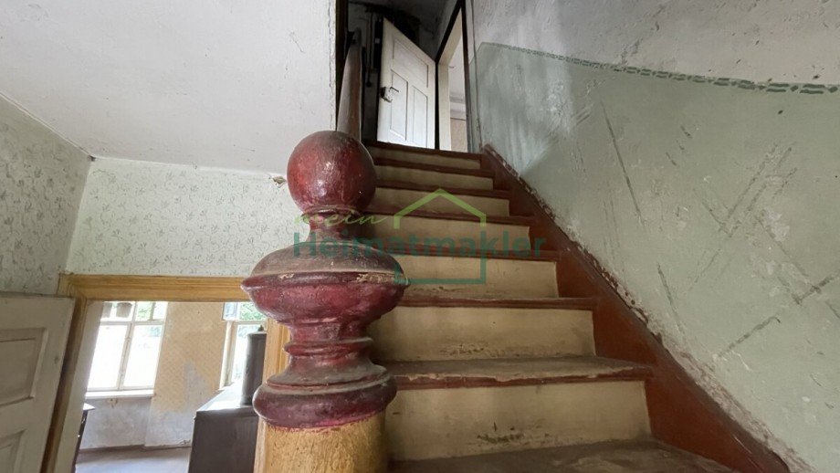 Treppe zum OG Bauernhaus Aschersleben- OT Mehringen