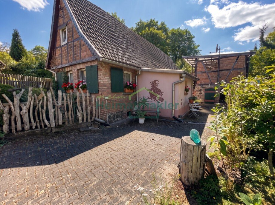 Hofbereich Einfamilienhaus Arnstein OT Stangerode