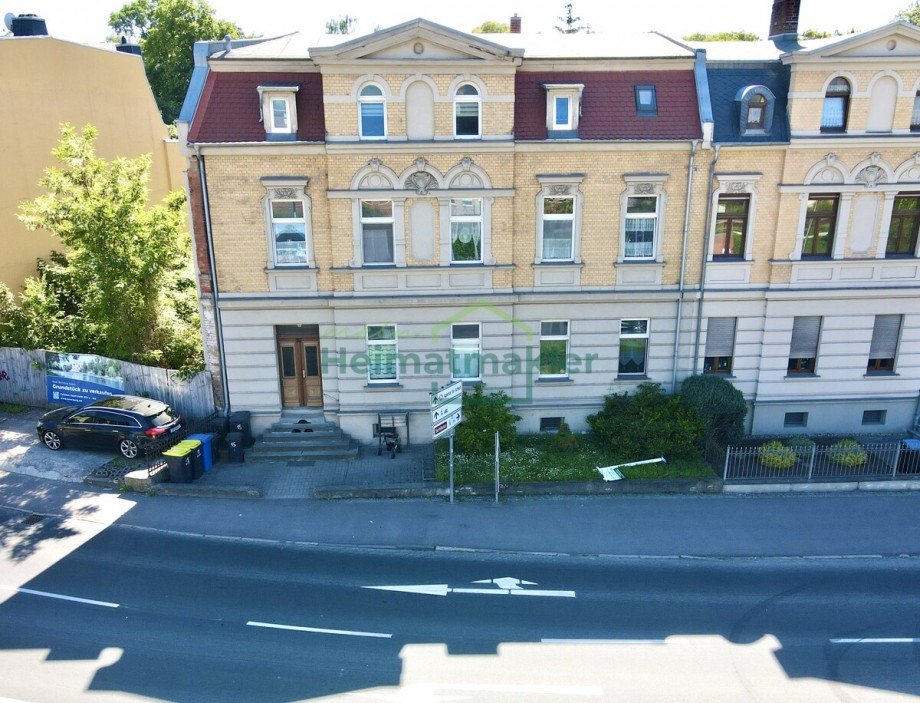 Stra�enansicht Mehrfamilienhaus Bernburg