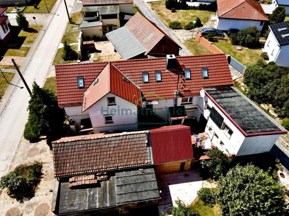 Luftbild Einfamilienhaus Welbsleben