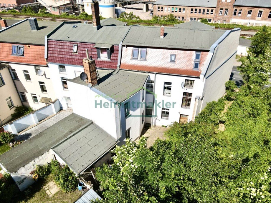 R�ckansicht Mehrfamilienhaus Bernburg