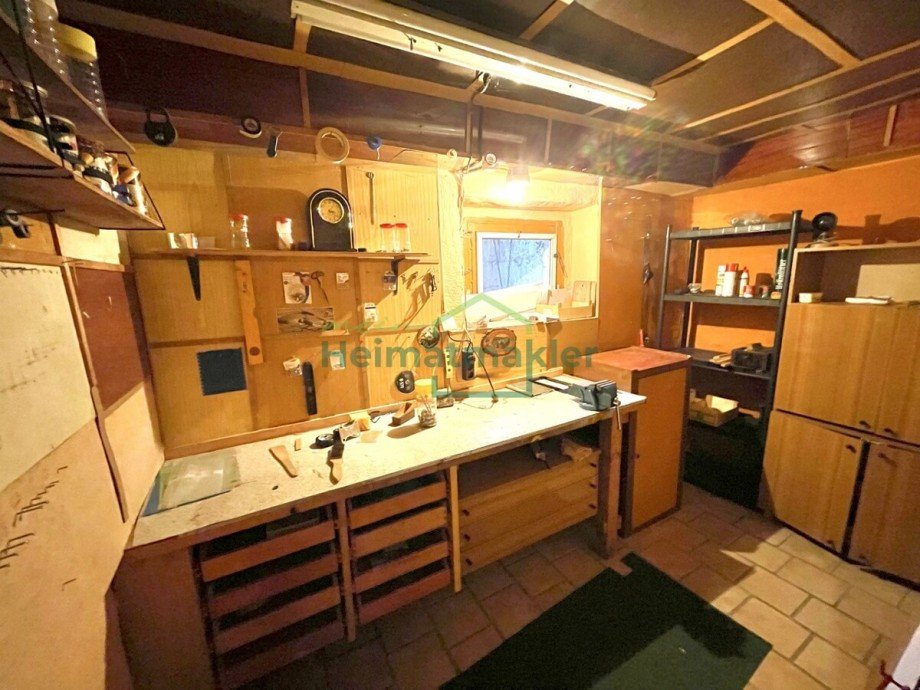 Werkstatt im Keller Einfamilienhaus Aschersleben