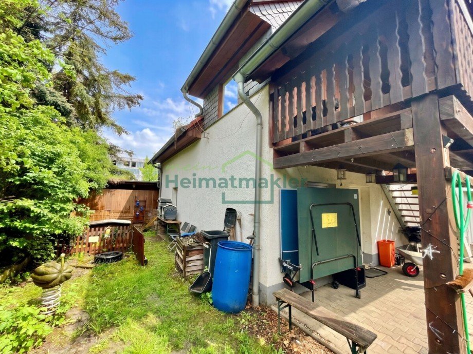 Gartenansicht Mehrfamilienhaus Aschersleben