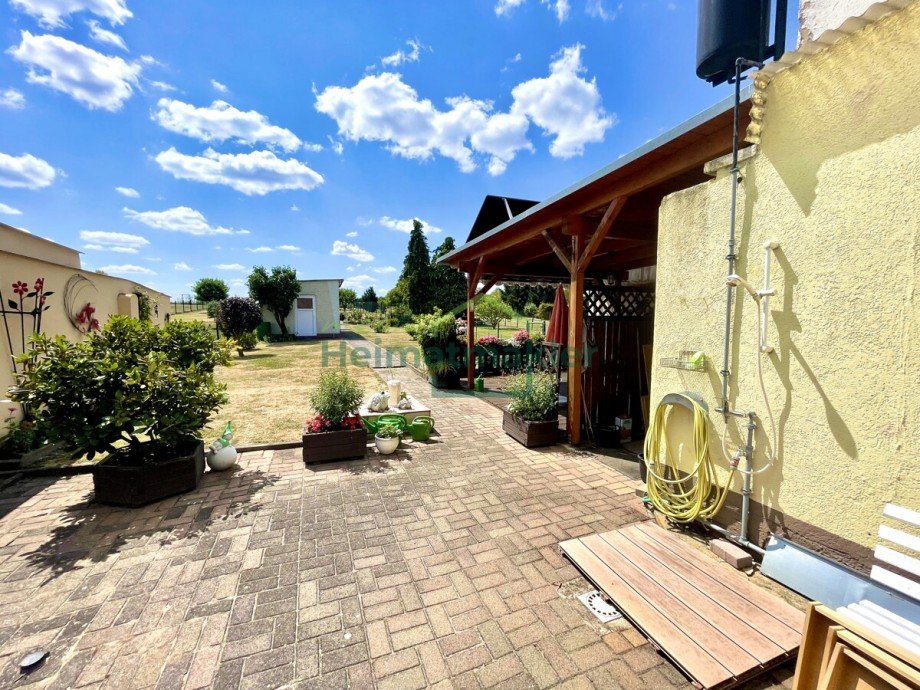 Garten Doppelhaush�lfte Nienburg (Saale)