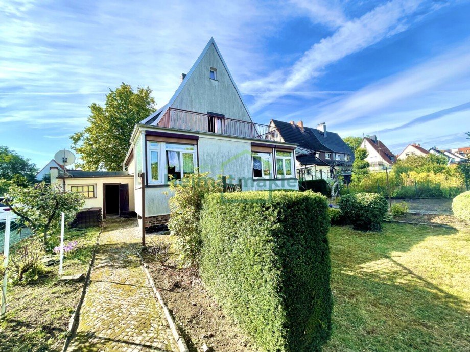 Gartenansicht Einfamilienhaus Bernburg