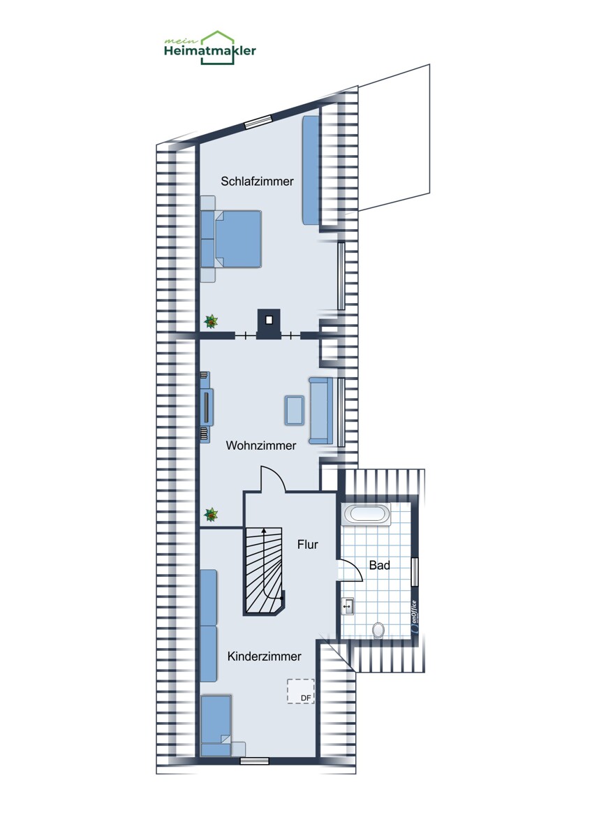 Dachgeschoss Einfamilienhaus Welbsleben
