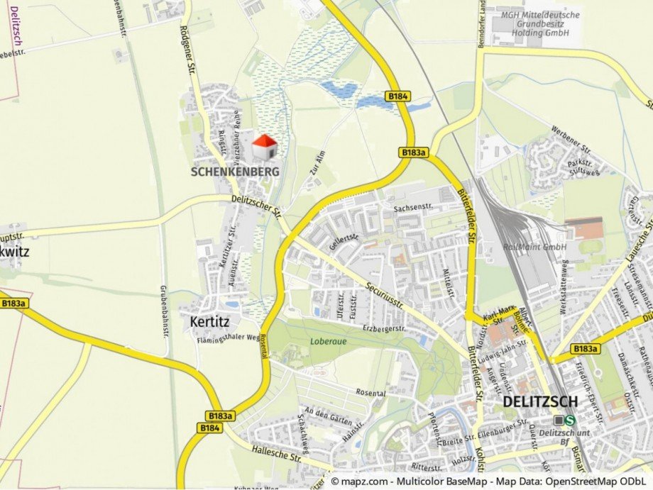 Mikrolage Werkstatt Delitzsch / Schenkenberg