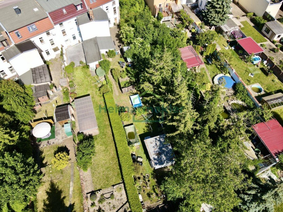 Gartenansicht Mehrfamilienhaus Bernburg