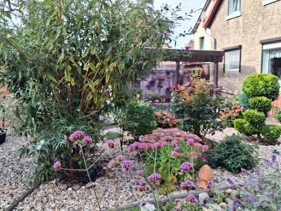 Garten Einfamilienhaus Gatersleben