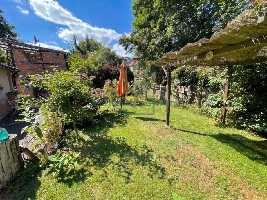 Garten 2 Einfamilienhaus Arnstein OT Stangerode