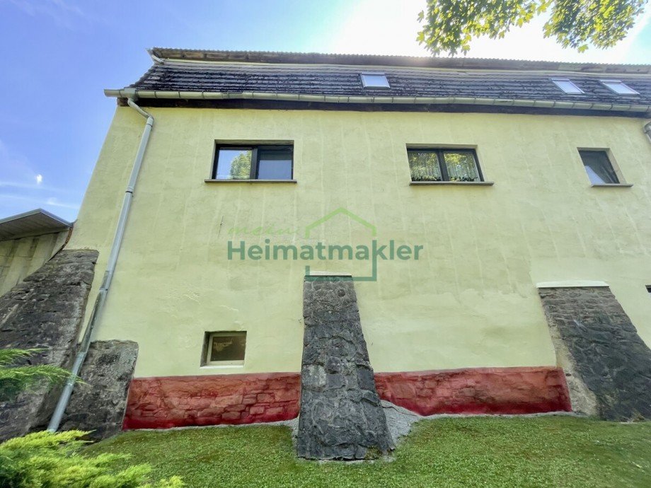 R�ckansicht Einfamilienhaus Piesdorf